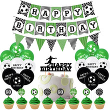 Ladda upp bild till gallerivisning, 47 St/Pack Fotboll Temafest Dekoration  47 PCS/Set Football Themed Party Decoration
