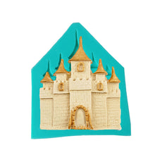 Ladda upp bild till gallerivisning, Slott Palats Silikonform Fondant  Castle Palace Fondant Silicone Mold
