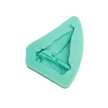 Ladda upp bild till gallerivisning, Segelbåt Sockerpasta Silikonform-B Sailing Boat Fondant Silicone Mold B
