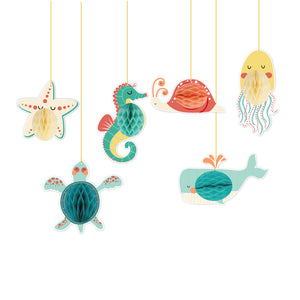 31 St/Pack Havsdjur Temafest Födelsedag Dekoration   31 PCS/Set Ocean Animal Themed Party Decoration