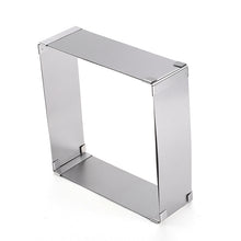 Ladda upp bild till gallerivisning, Justerbar Rektangulär &amp; Fyrkant Kakform Mousse Ring  Retractable Stainless Steel Mousse Ring- Square/Rectangle
