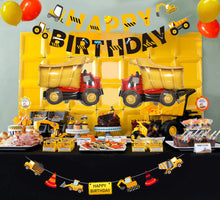 Ladda upp bild till gallerivisning, 48 St/Pack  Byggnadsfordon Temafest  48 PCS/Set  Construction Vehicle Themed Party Decoration
