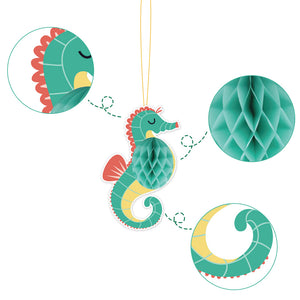 31 St/Pack Havsdjur Temafest Födelsedag Dekoration   31 PCS/Set Ocean Animal Themed Party Decoration