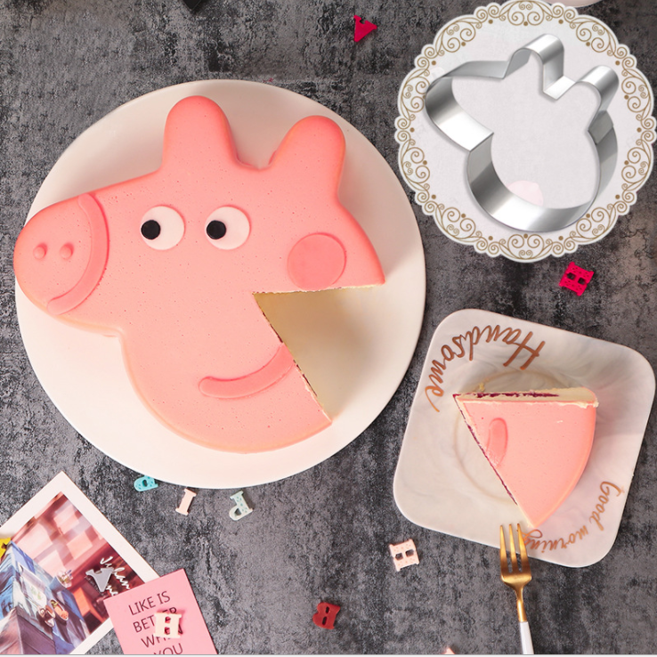 Peppa Gris Mousse Ring Kakaform