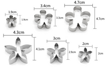 Ladda upp bild till gallerivisning, Mixed Flower Shape Cookie /Fondant /Clay Cutter 12 PCS/Set
