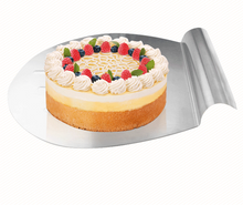 Ladda upp bild till gallerivisning, 2 St/ Pack Justerbar   tårtring för jämna bottnar Justerbar Tårtbottenskärare  Tårtlyftare  PCS/Set Adjustable Cake Slicing Mold+ Stainless Steel Cake Cookie Pizza Bread Transfer Sheet
