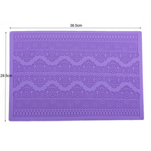 Ladda upp bild till gallerivisning, Stor Silikomart Silikonmatta-A (L)  Large Silicone Lace Mat
