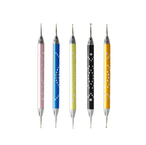 5st/ Pack Modelleringsverktyg  boll stylus  tårta dekorering gjutning modelleringsverktygssats 5 PCS/Set Double Side  Sculpture Molding Ball Pen Double Side fondant tårta dekoration