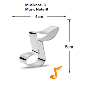 13 St Orkesterinstrument & Musiknot Utstickare Pepparkaksform 13 PCS/Set Orchestra Instrument & Music Note  Cookie Cutter  Band Cookie Cutter