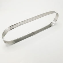 Ladda upp bild till gallerivisning, Perforerad  Oval Paj Tårtring   Ring   Mousse Perforated  Oval Tart Ring  Mousse 290* 90*20mm
